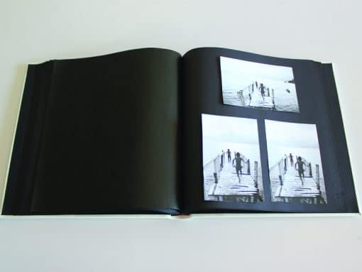 Red Leather Drymount Album 50 Page - Image 4