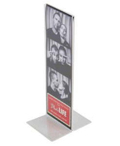 T Shape Acrylic Photo Strip Frame 2x6 Inch