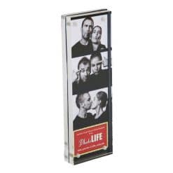Photo Strip Frame Acrylic Block 2x6 Inch included in our Photobooth Sample Pack