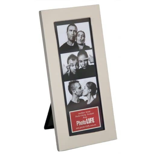 Photostrip Frame 2×6” Silver Metal