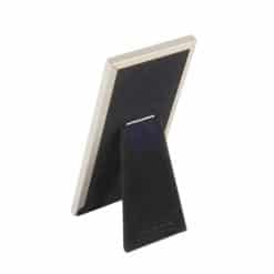 Back View of Silver Metal Photo Strip Frame 2x6