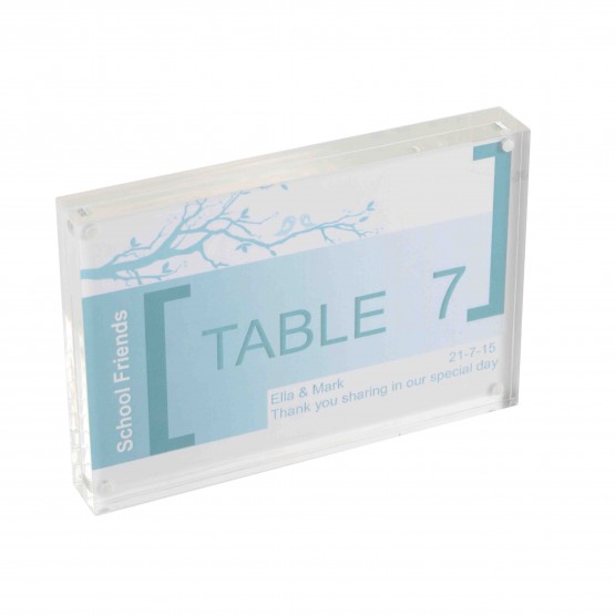 Acrylic Block Freestanding Frame 4x6” PhotoLifePhotoLife