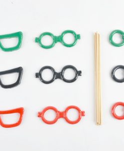 Photobooth Props Resin Glasses On Sticks