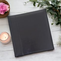Black Leather Drymount Album 50 Page