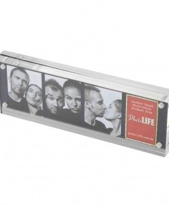 acrylic block freestanding frame