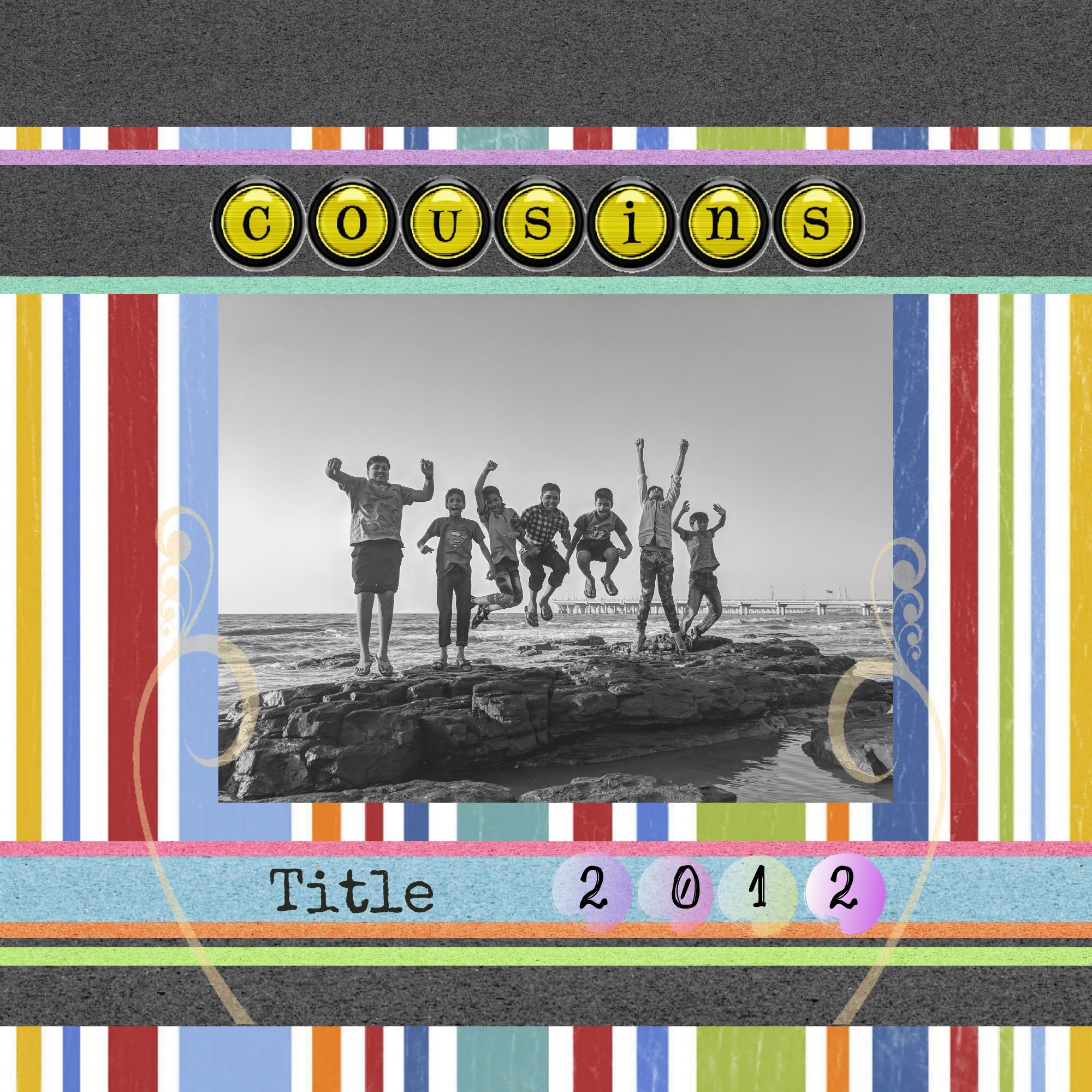 Free Canva Scrapbook Templates Coral Coast Photo Life