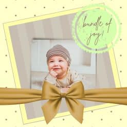 Scrapbook Template Bundle of Joy