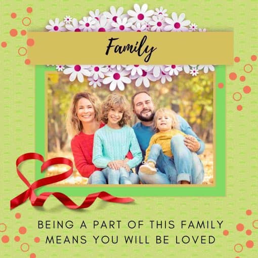 Scrapbook Template Family