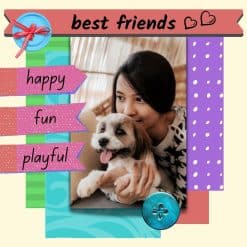 1 Photo Layout Best Friends