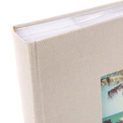 Spine View of Goldbuch Bella Vista Sandgrey 200 Slip-In Album