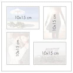 Photo Page Layout for Goldbuch Linum 30x31 Dry Mount Album