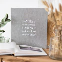 Goldbuch Linum Grey 30x31 Dry Mount Album