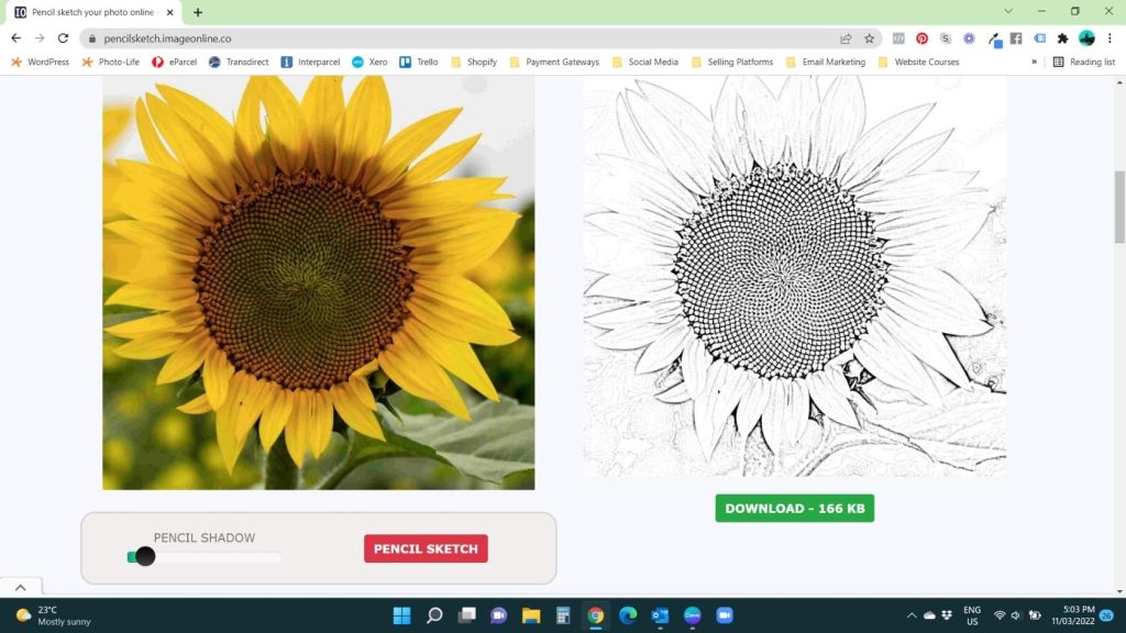 Image To Sketch Website