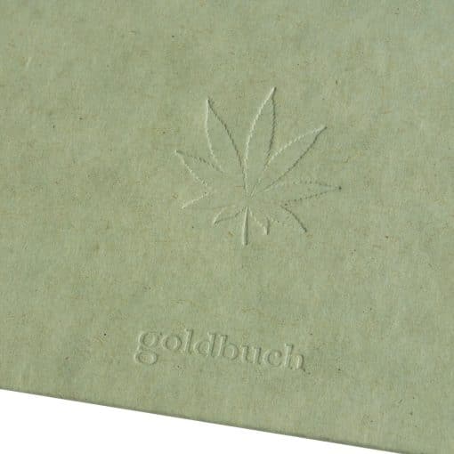 Goldbuch Hemp Smoke-Green 25x25 Drymount