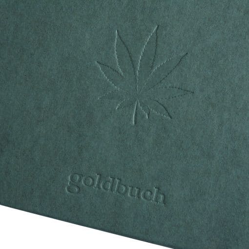 Goldbuch Hemp Midnight-Green 25x25 Drymount